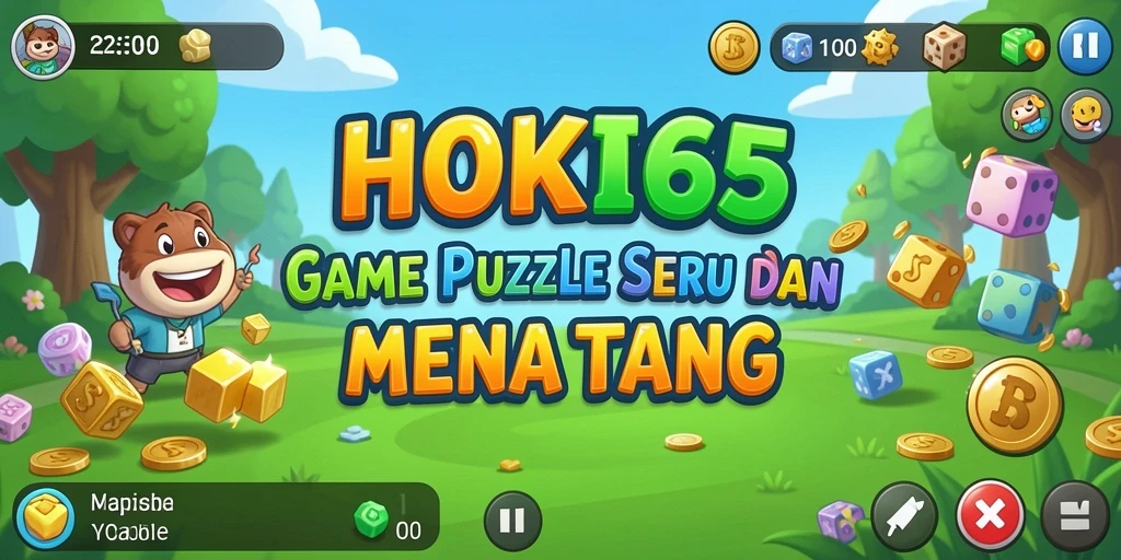 Tampilan gameplay HOKI65 yang penuh tantangan Puzzle.