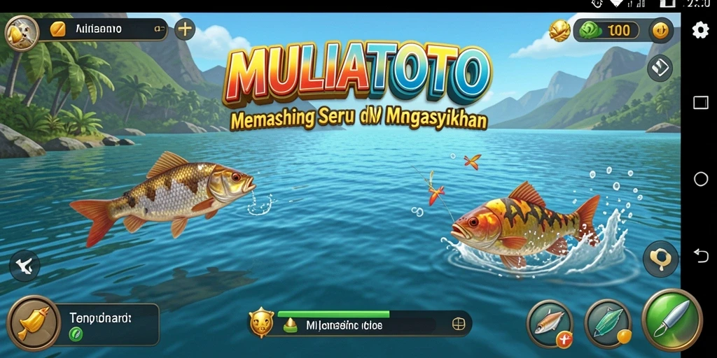 Tangkapan ikan beragam dalam gameplay MULIATOTO yang menarik.