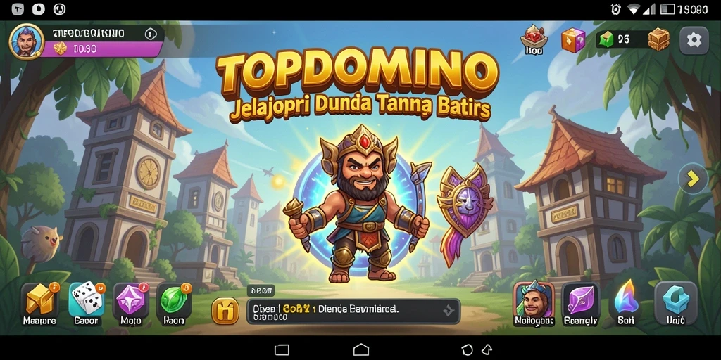 Tampilkan gameplay seru dalam dunia Open World TOPDOMINO.