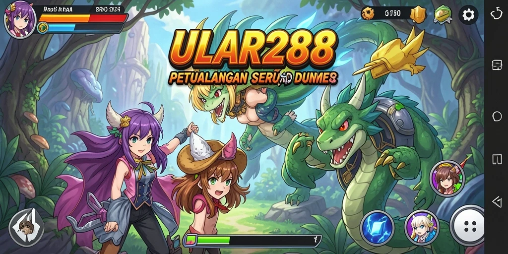 Tampilan gameplay ULAR288 yang menakjubkan di dunia anime.